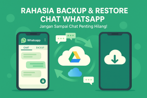 Rahasia Backup dan Restore Chat WhatsApp