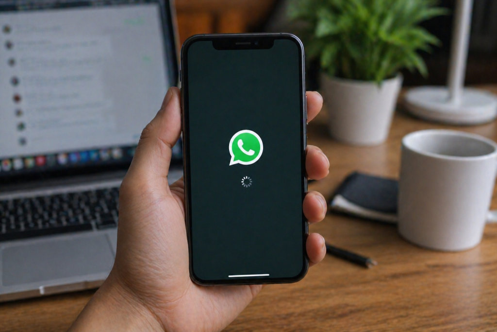 WhatsApp Lambat